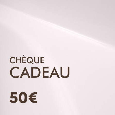 Chèque Cadeau de 50€